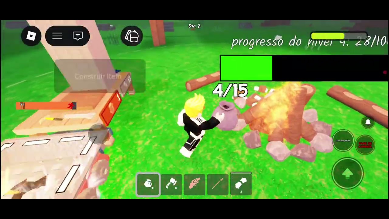 99 noites na floresta a tentar consiguir diamantes para comprar as classes novas