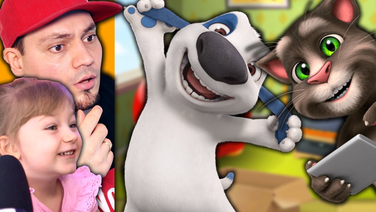 Gramy w TALKING HANK i TALKING TOM 😁