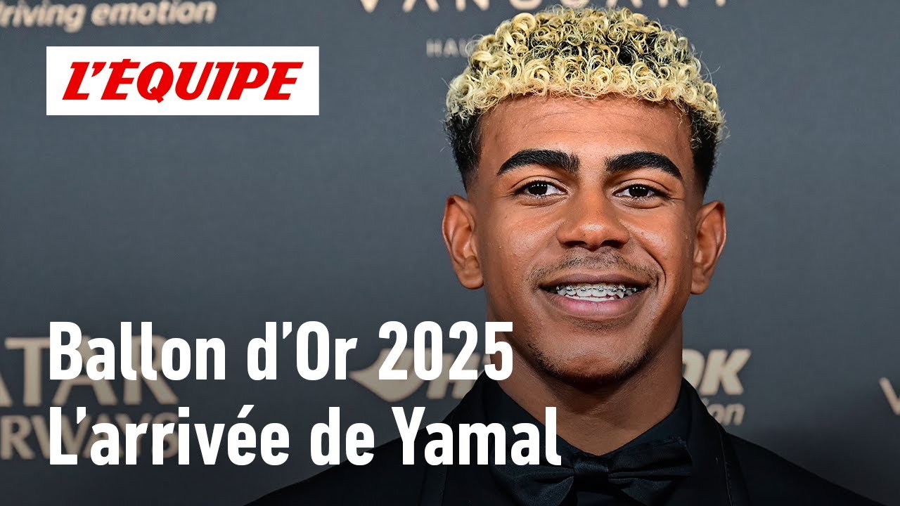 Ballon d'Or 2025 - L'arrivée de Lamine Yamal et des stars barcelonaises