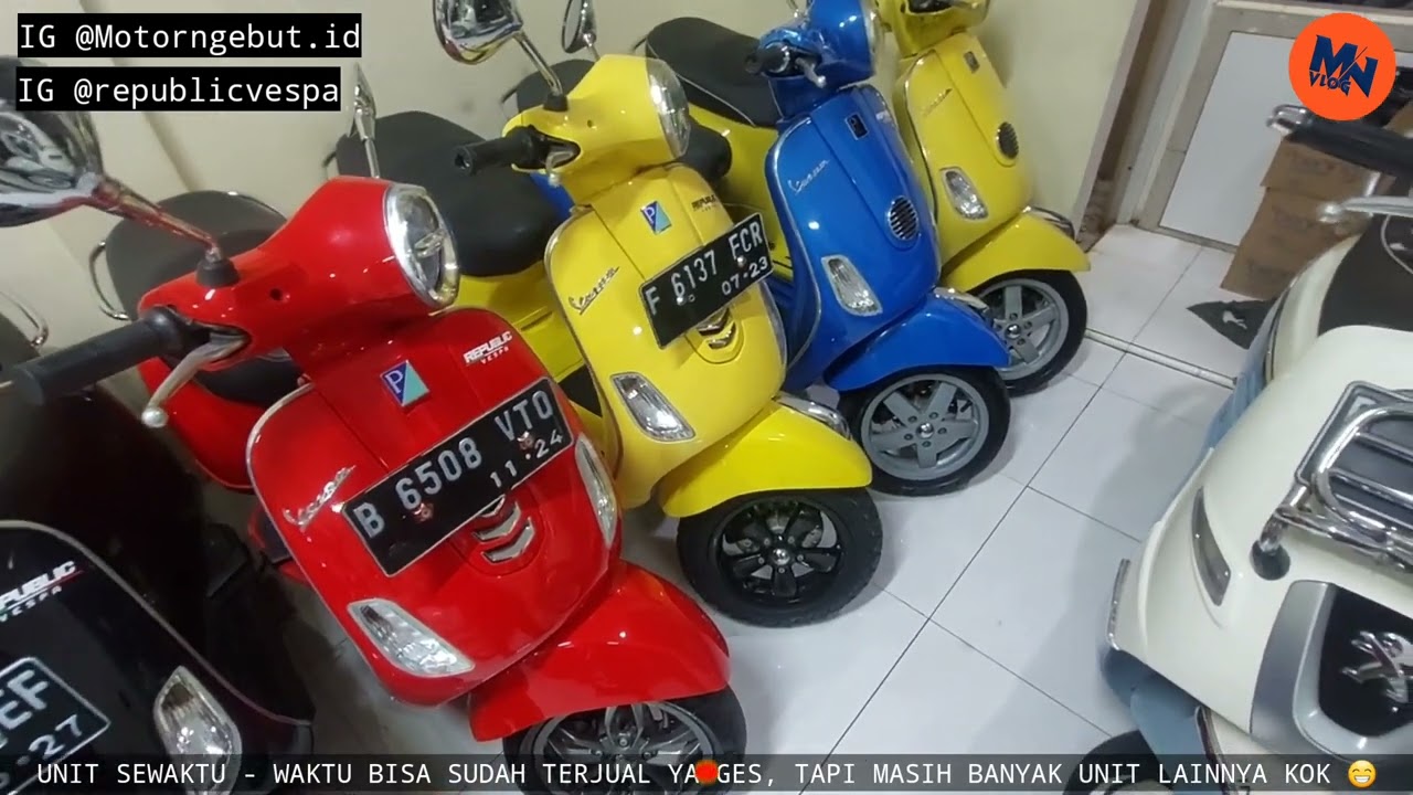 Vespa LX Second!! Segini Harga - Harganya | MNVLOG