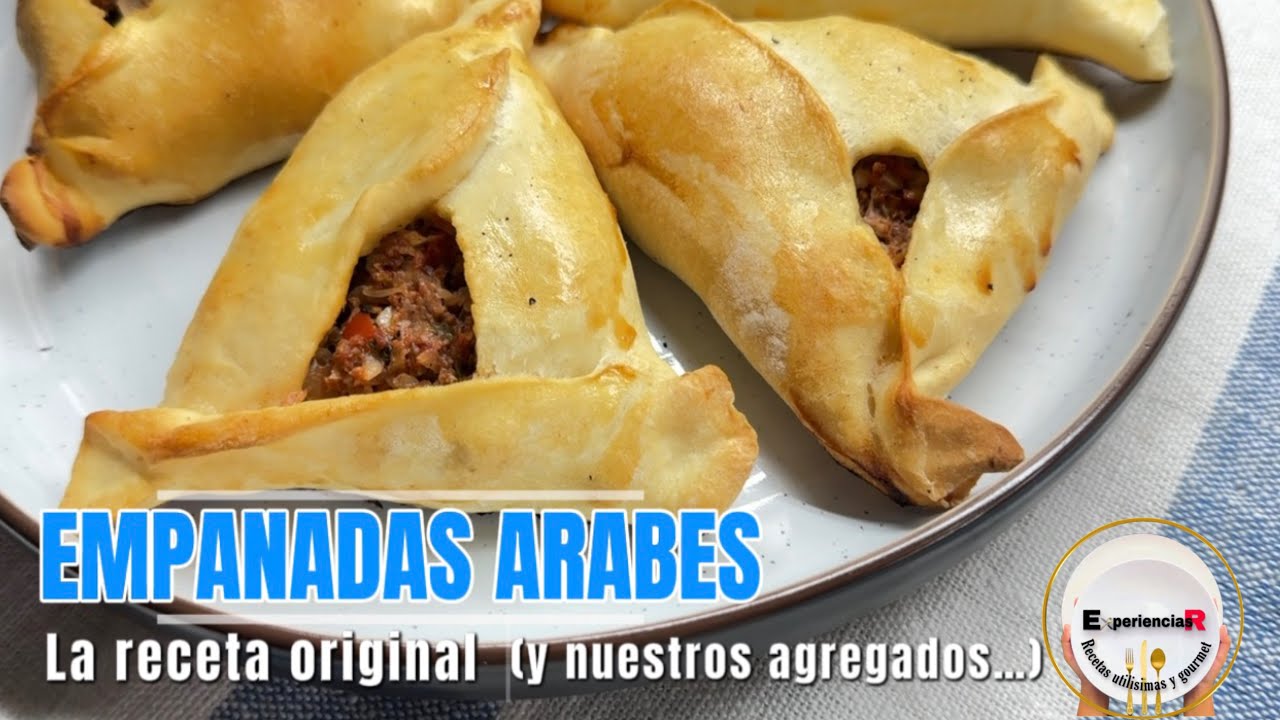 🔺EMPANADAS ARABES🔺 - La receta original y nuestros agregados 