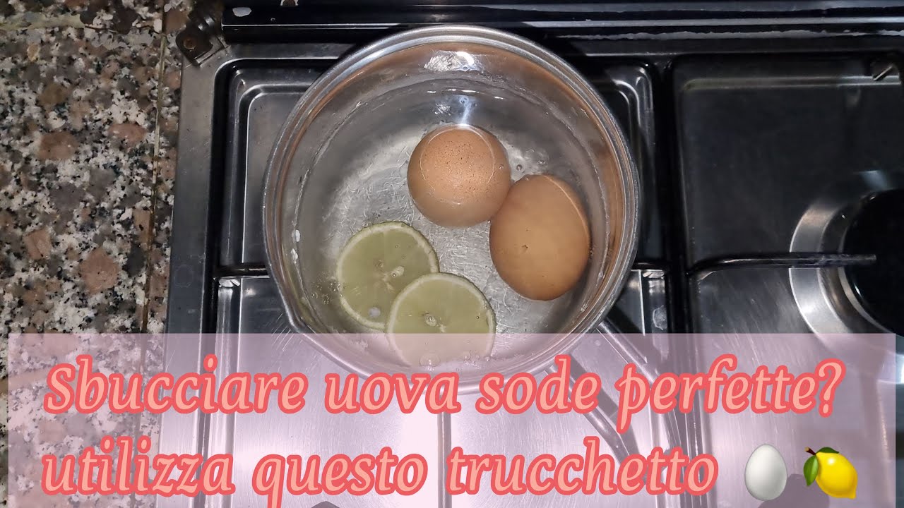 Ecco come sbucciare le uova sode in pochi secondi 🥚+🍋 | MAMMASTYLE.IT |