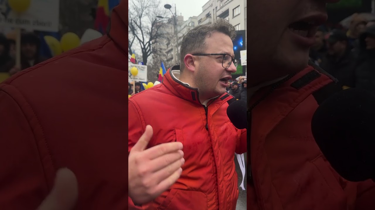 Andrei Ohaci: &ldquo;Guvernul Nordis trebuie să cadă!&rdquo;  #romania #partidulaur #ProtestBucuresti #protest