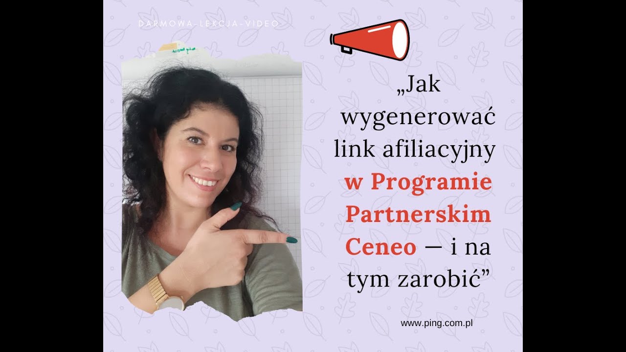 Jak wygenerować link afiliacyjny w Programie Partnerskim Ceneo
