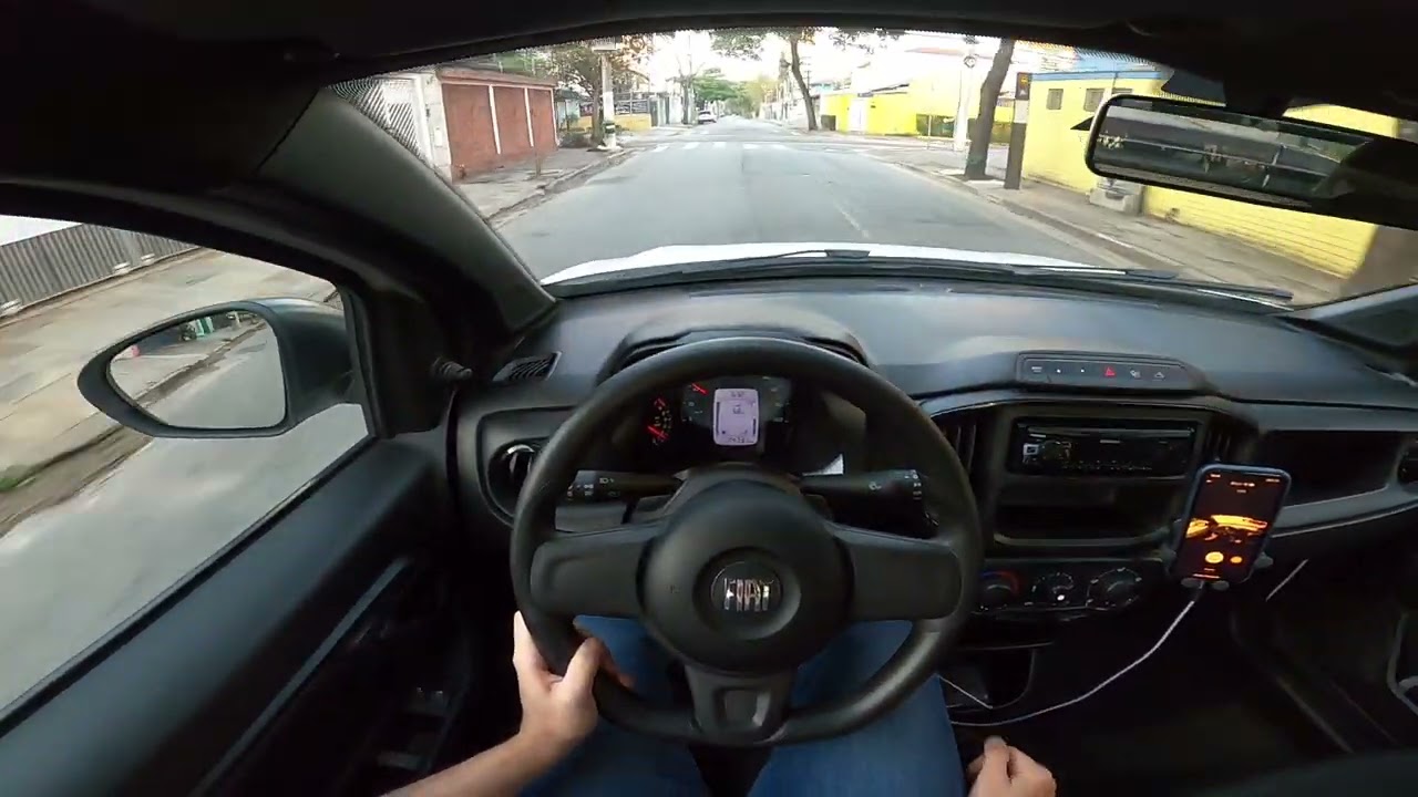NOVA FIAT STRADA ENDURANCE 1.4 MANUAL 2021 CABINE PLUS | TESTE NA CIDADE