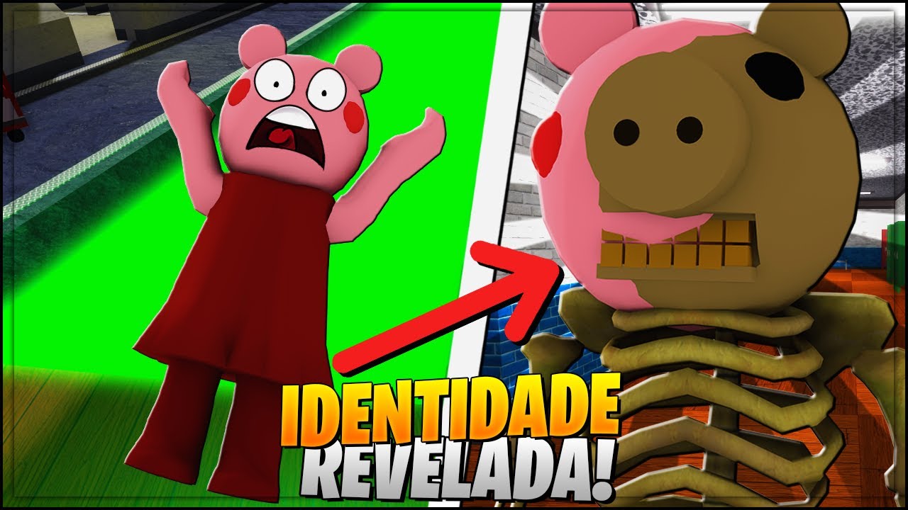 IDENTIDADE do ESQUELETO REVELADO *HISTORIA* da PIGGY no ROBLOX 😱