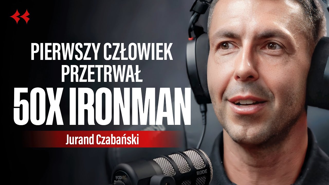 Nadludzki wyczyn Polaka! 50x IRONMAN – pierwszy na świecie. Jurand Czabański