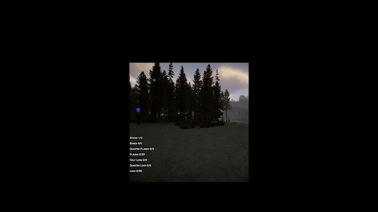 August & Dakota attempt to beat sons of the forest (Portrait)