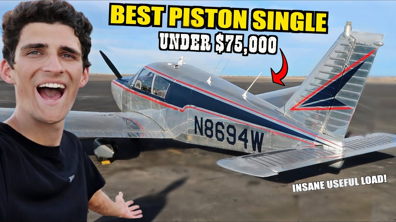 Купил Piper Cherokee 235, не взглянув на него, и пролетел на нем 2000 миль за 2 дня!