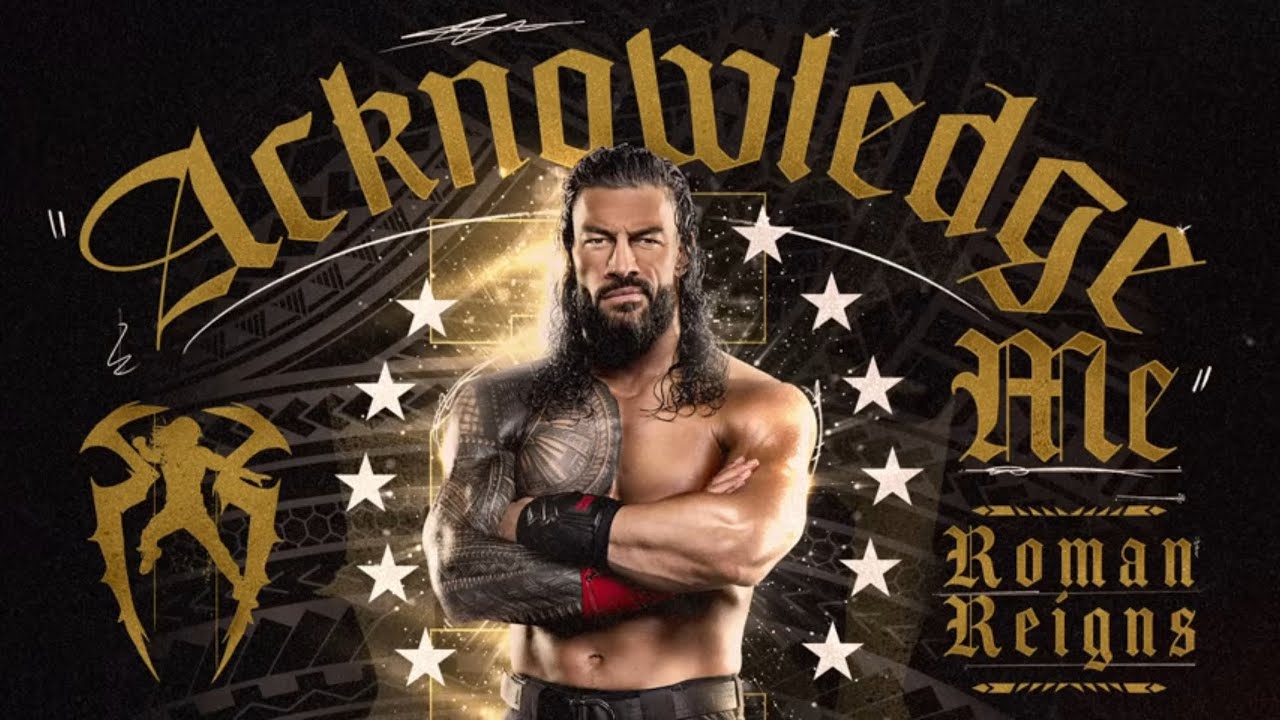 Roman Reigns - Acknowledge Me (Entrance Theme)[Extended Loop] 