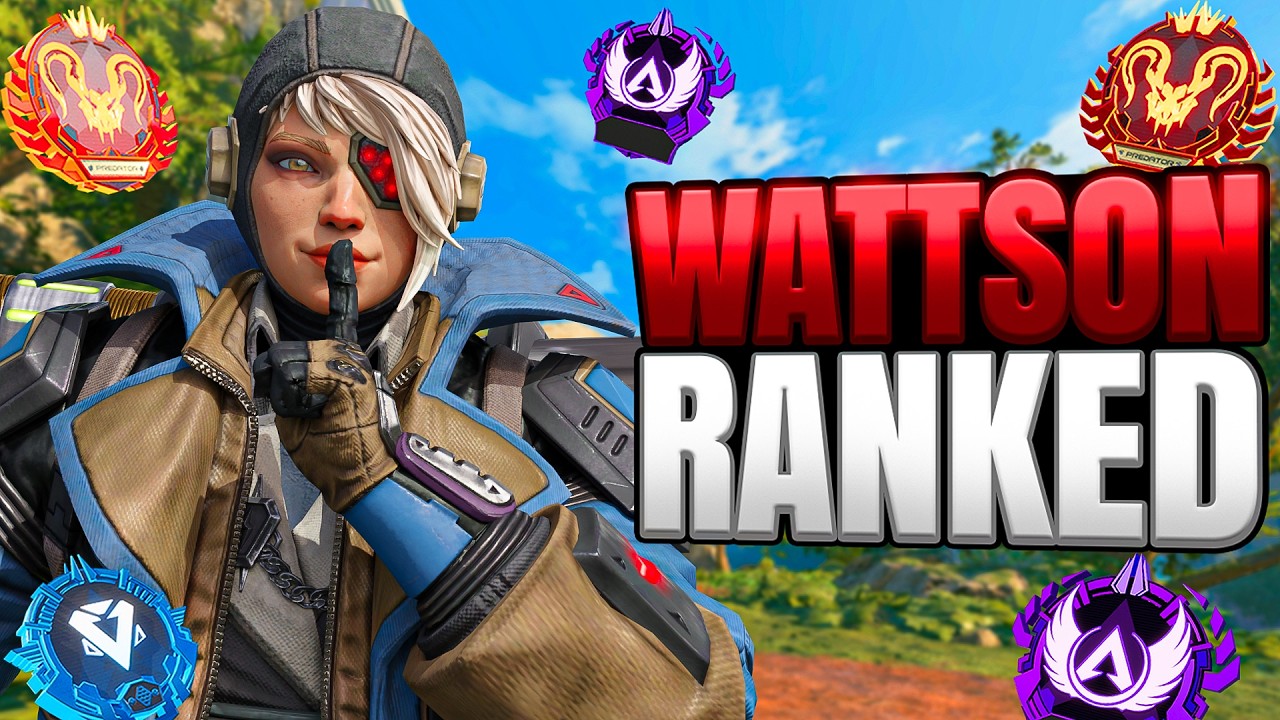 High Level Wattson Ranked Gameplay - Apex Legends (No Commentary)