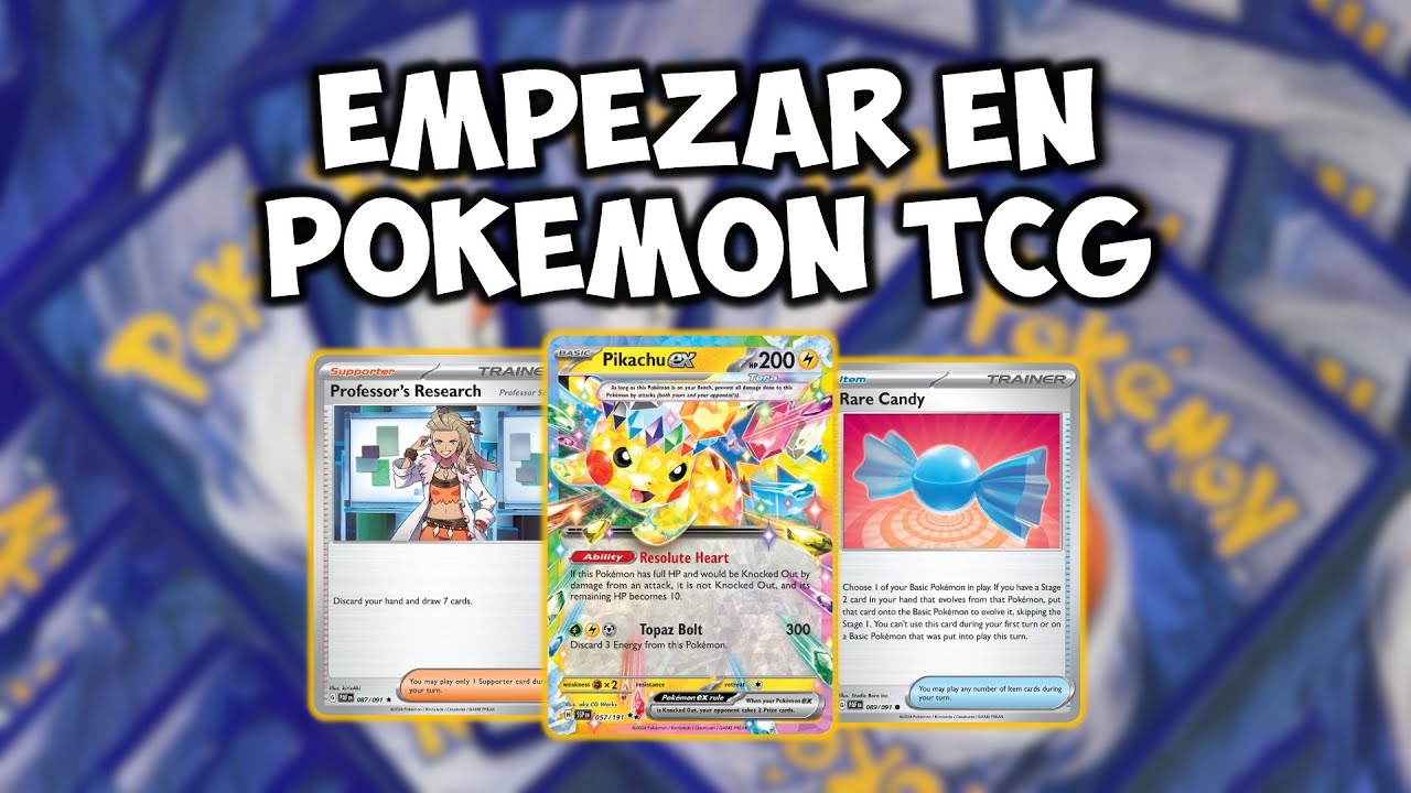 🌟 TODO lo que necesitas para jugar a Pokémon TCG en 2025