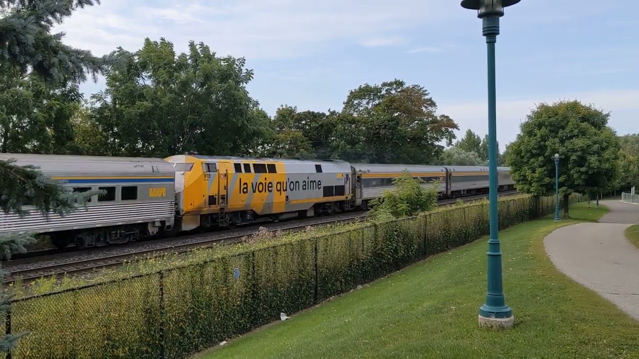 VIA Rail 52 and 62 J Train