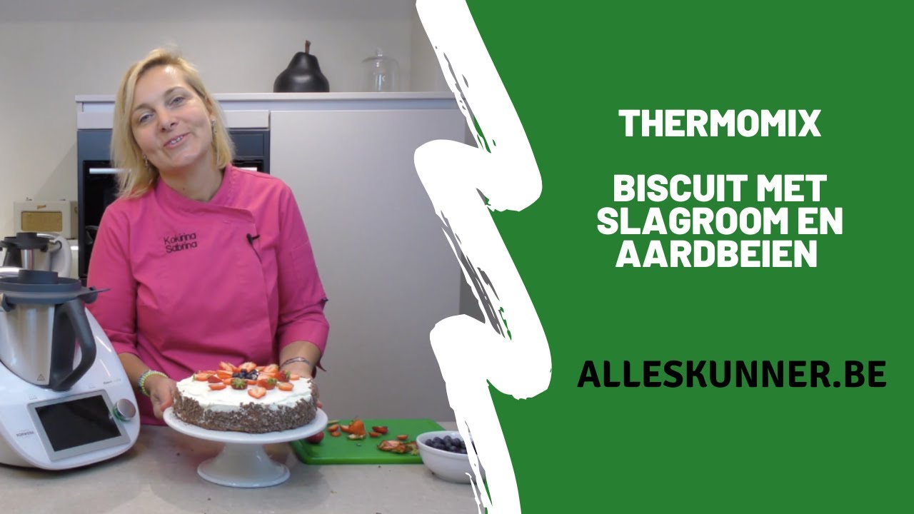 Thermomix biscuit aardbeien