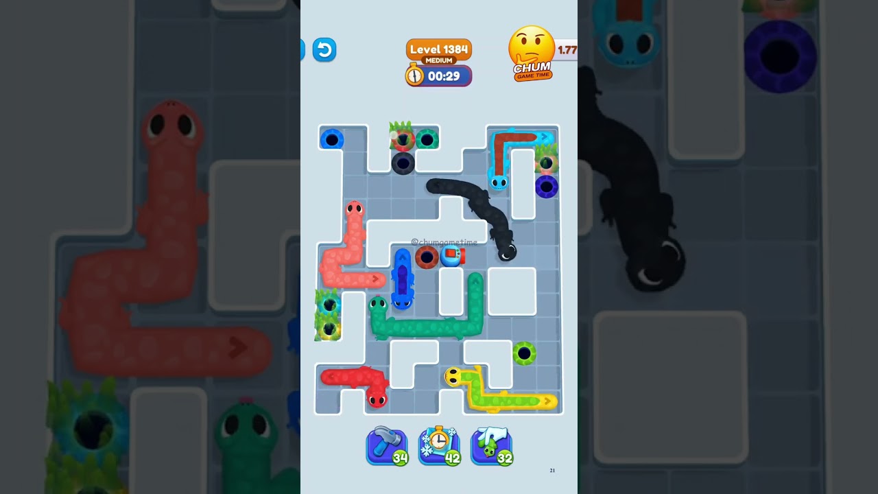 Gecko Out - level 1384 - Gameplay walkthrough
