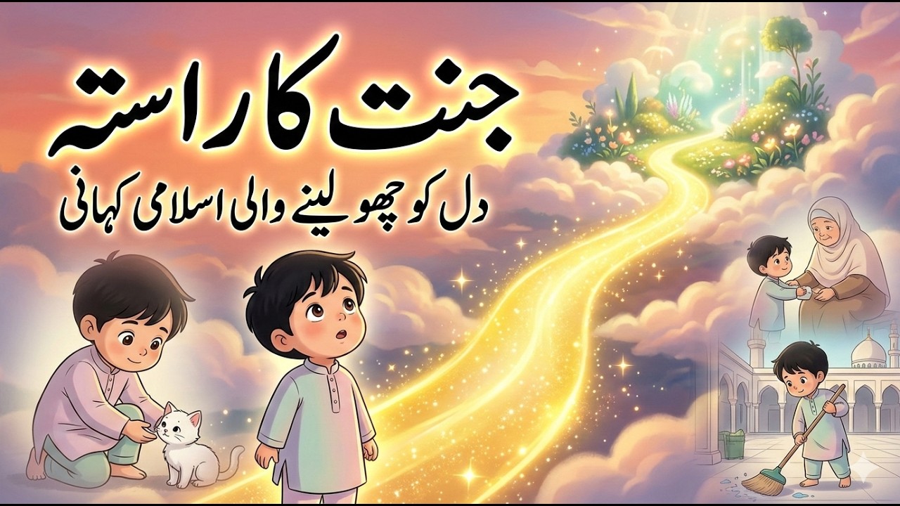 The Path to Jannah | A Heartwarming Islamic Moral Story for Kids