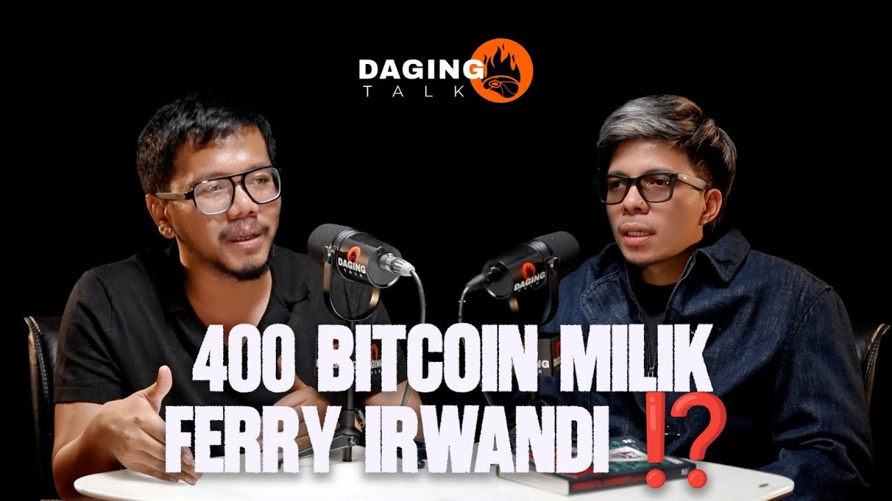 Ferry Irwandi Punya 400 Bitcoin⁉️