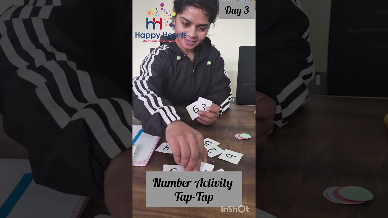 Tap–Tap Number Activity 🐛🎨