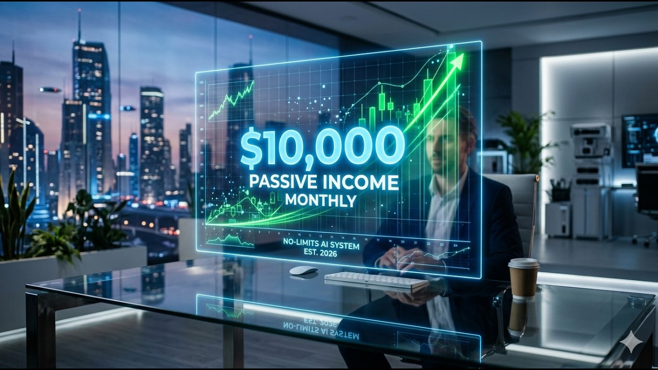 $10K/Month AI Passive Income in 2026 (No-Limits System)