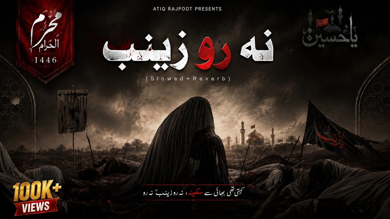 Na Ro Zainab Na Ro Noha | Slowed+Reverb | Nadeem Sarwar New Noha | #nadeemsarwar #nohas #trending