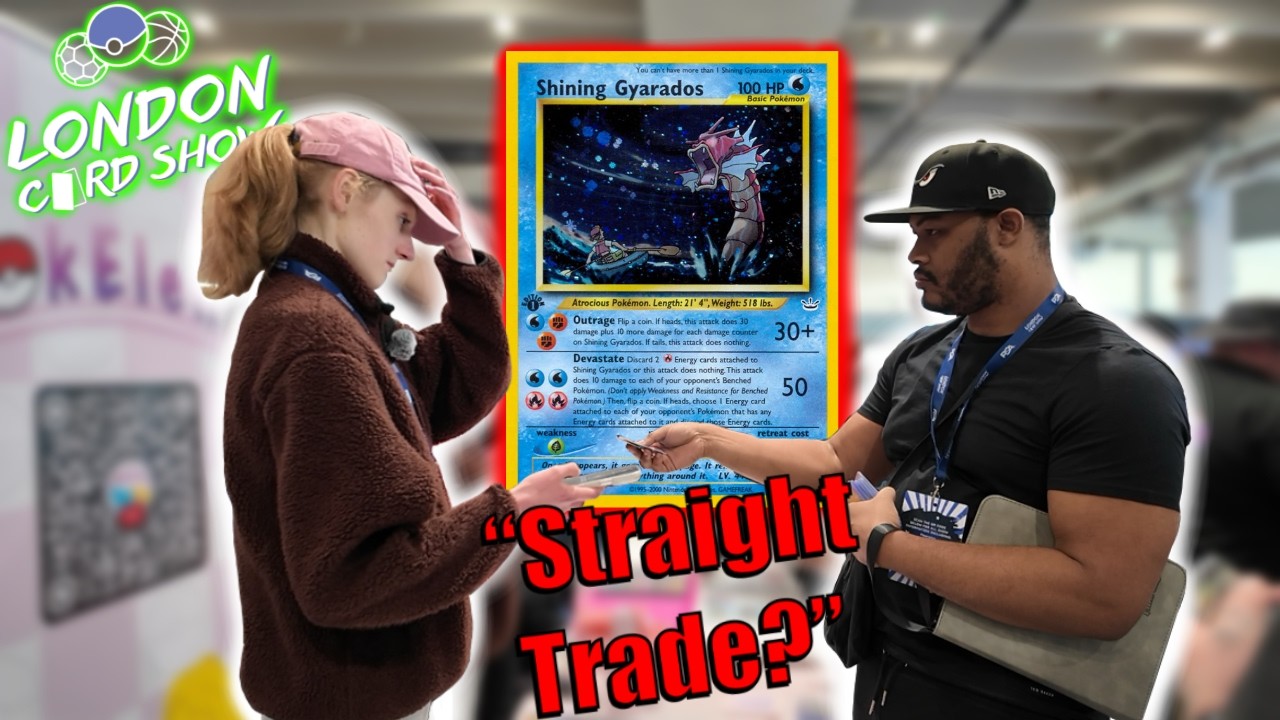 Продавец коллекционных карточек Pokemon выдержал безумные переговоры | Лондонская выставка коллек...