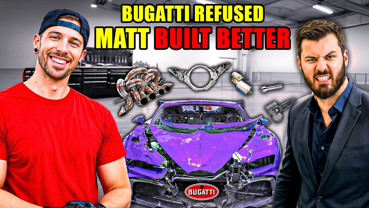 Bugatti Refused Every Part.. Matt Armstrong Built Better Ones