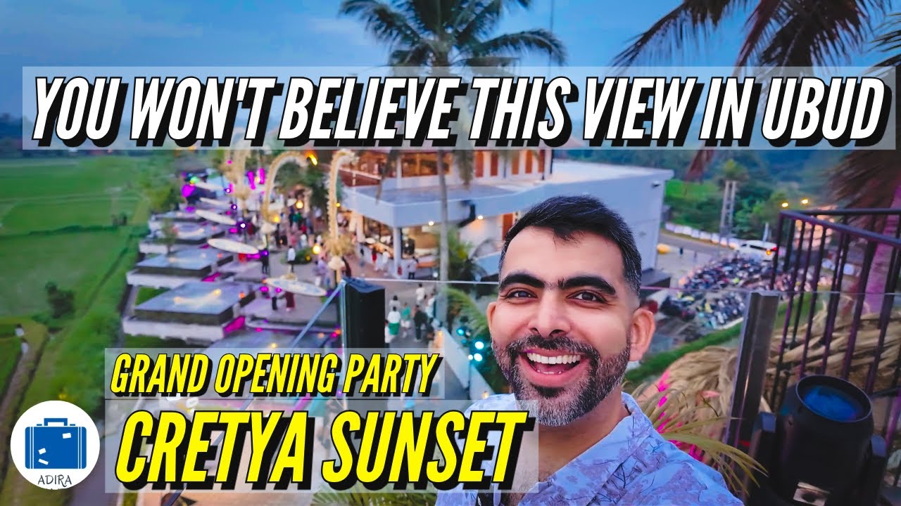 Cretya Sunset Ubud - Grand Opening Party - Best Day Club in Ubud? Alas Harum Group