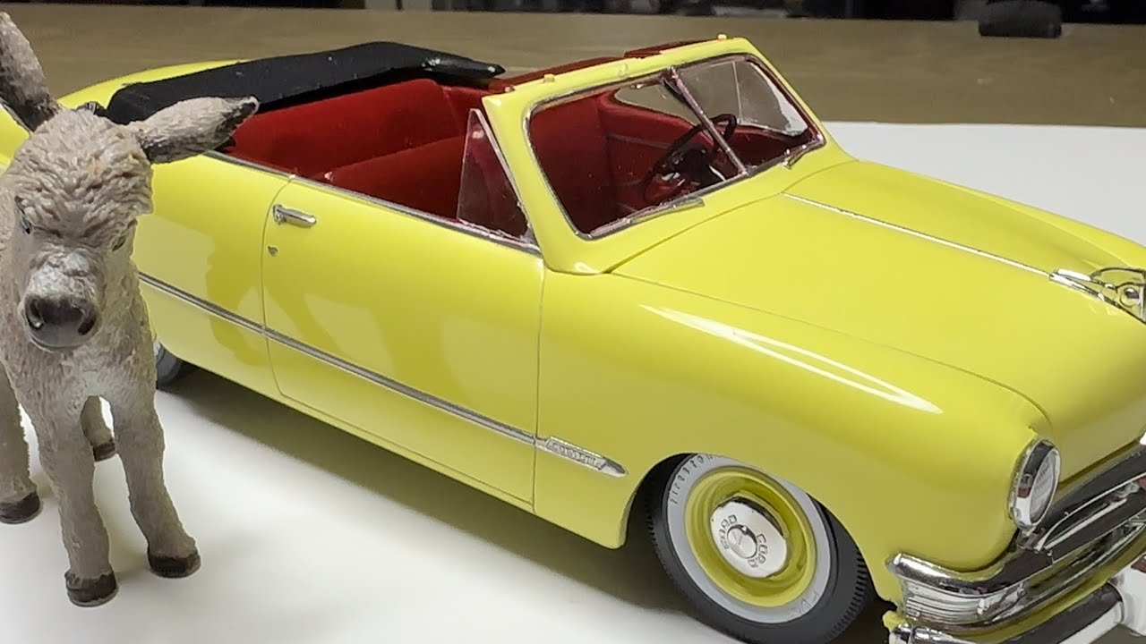 Final steps 1950 Ford AMT convertible
