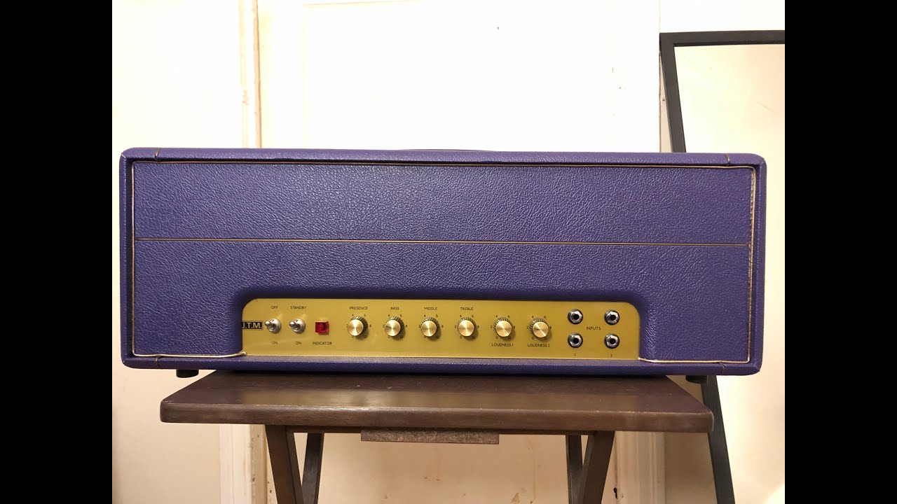 Marshall JTM 50 Black Flag Plexi '67 Clone