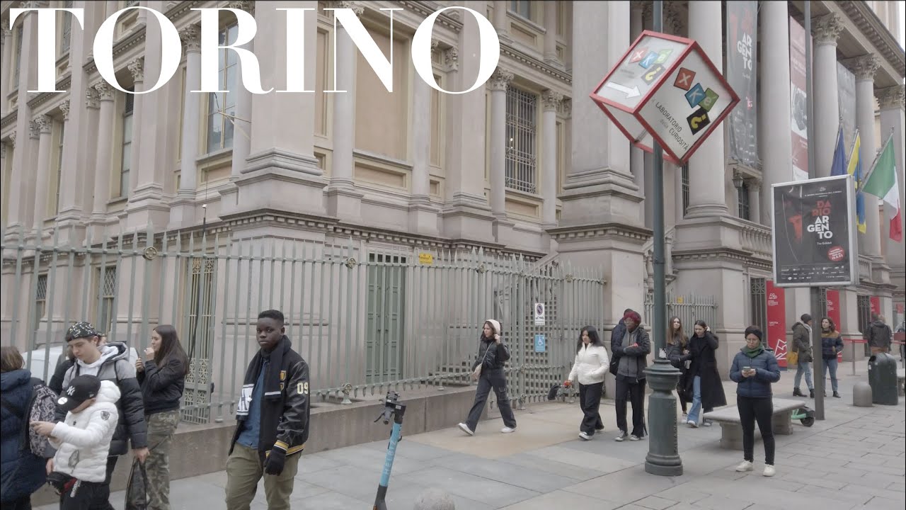 Turin (Torino) Walking Tour 2023 [4K HDR]