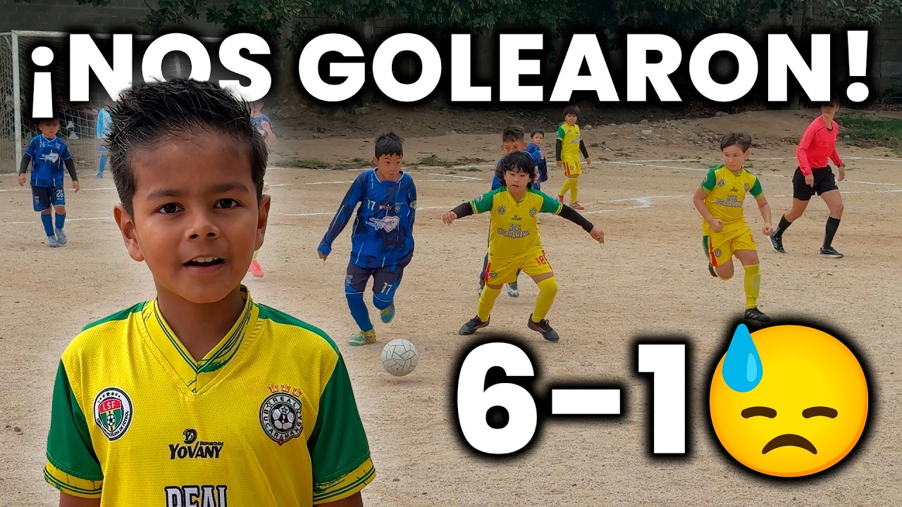 ¡DURA DERROTA! Real Bucaramanga cae 6-1 ante Super Campeones 😱