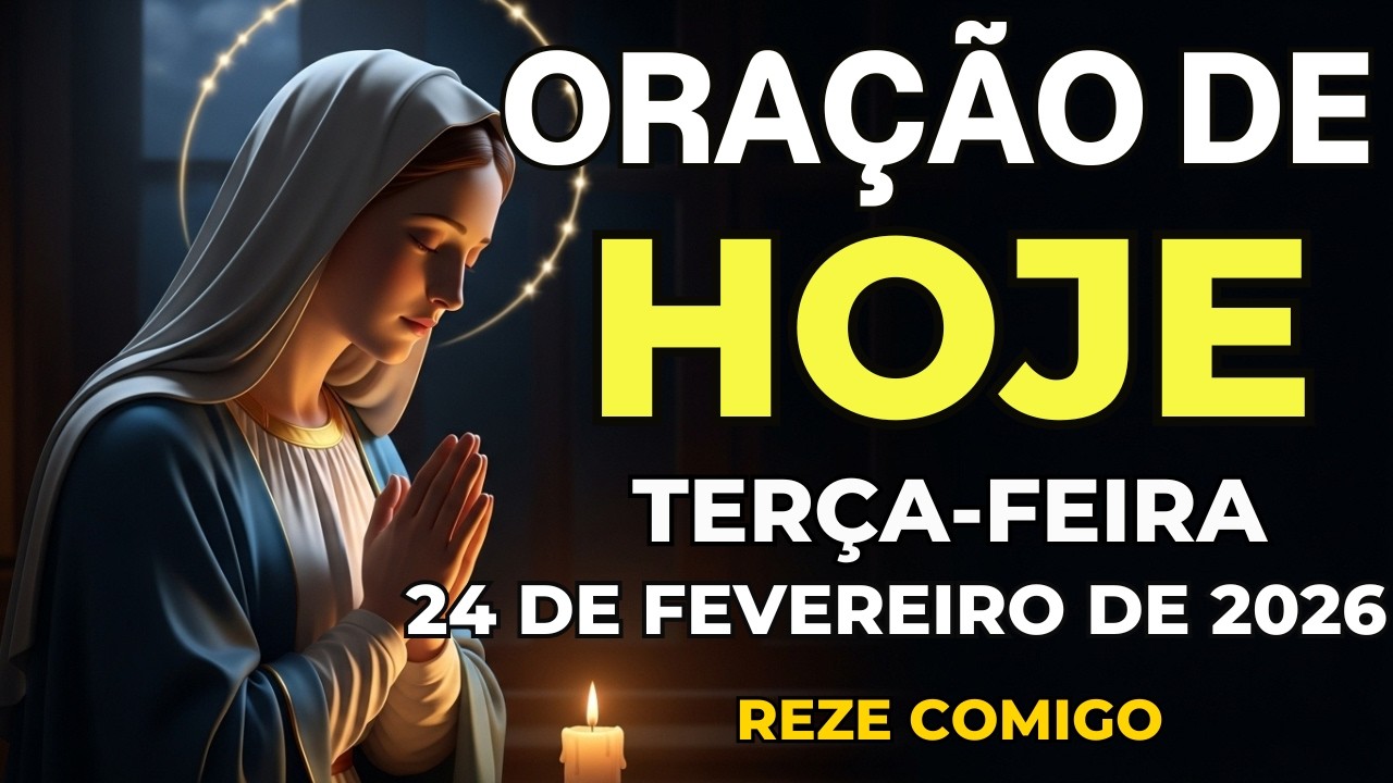 FREI GILSON – ORAÇÃO DE HOJE PODEROSA (24 DE FEVEREIRO) DEIXA DEUS GUERREAR POR VOCÊ  | TERÇA-FEIRA