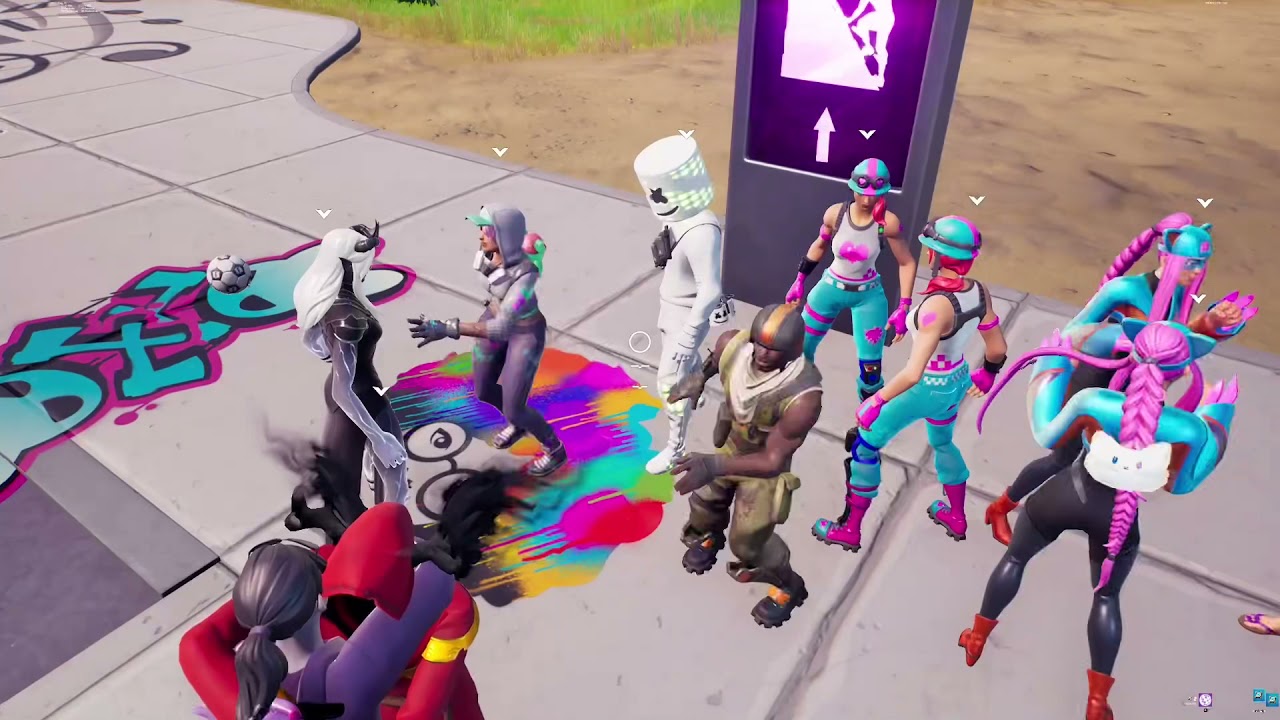 Flexing Aerial Assault Trooper and Raiders Revenge Pickaxe in Party Royale(Rare Skins,Funny Moments)