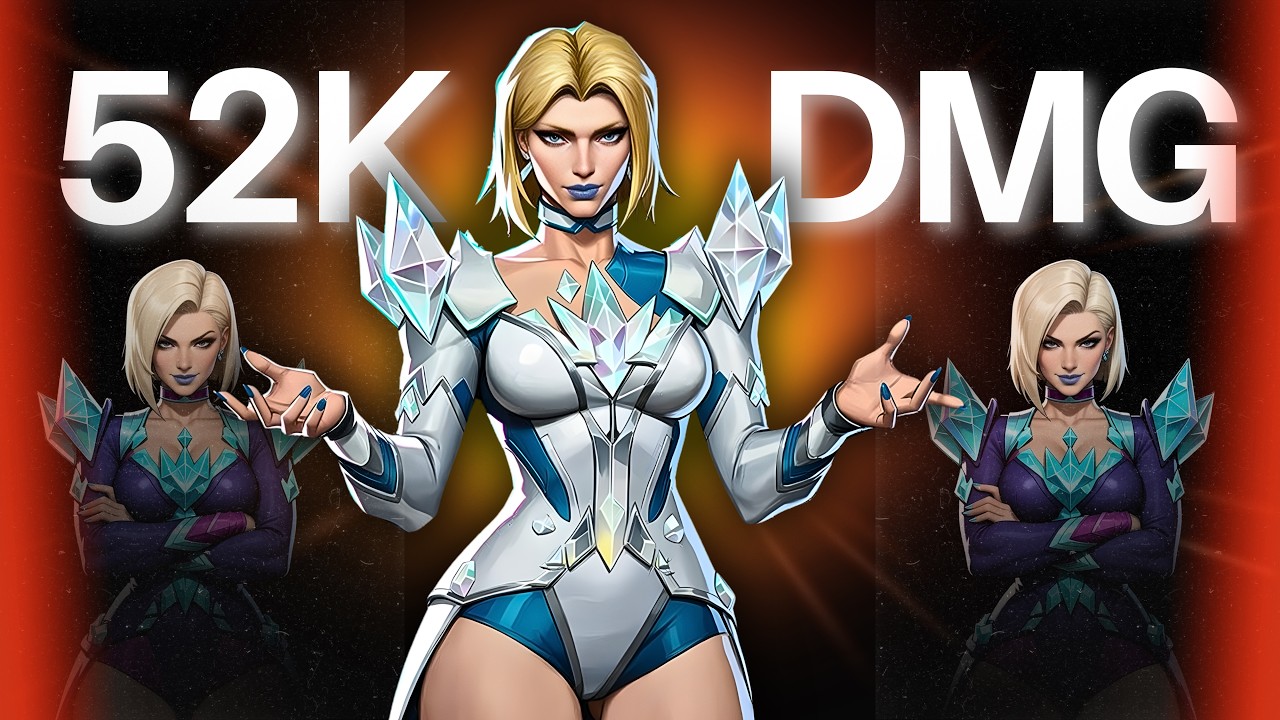 45 KILLS - HOW you HARD CARRY on EMMA FROST (52K DAMAGE)