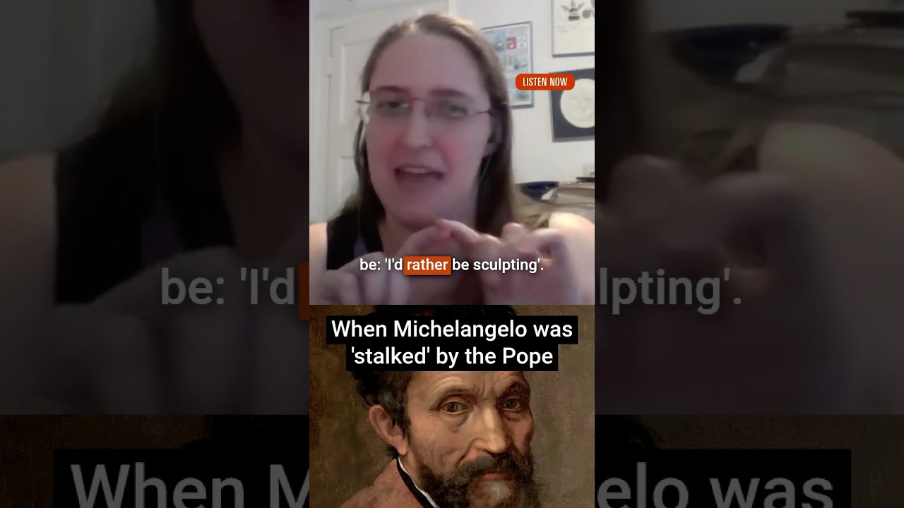 When Michelangelo was 'stalked' by the Pope