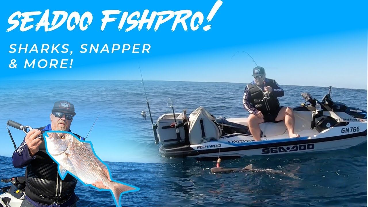 2021 SEADOO FISHPRO's OFFSHORE!!! | Pink Snapper, Dhu-Fish & Sharks!