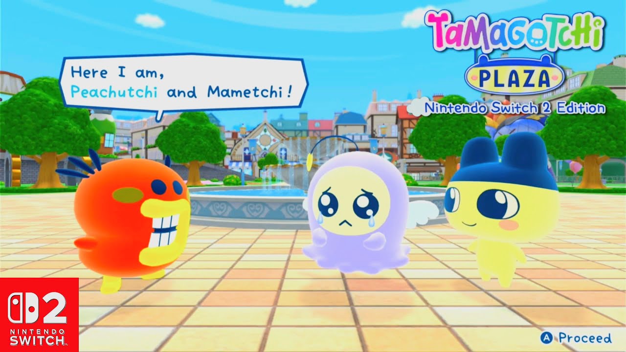 Tamagotchi Plaza | Exploration Tamahiko Town, Helped Tamagotchi & Pickup trash [Switch 2]