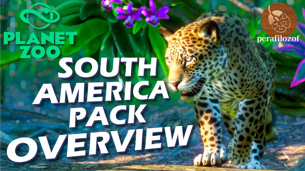 😺 Planet Zoo South America Pack DLC overview Jaguar, jungles, Amazon, Aztec and more
