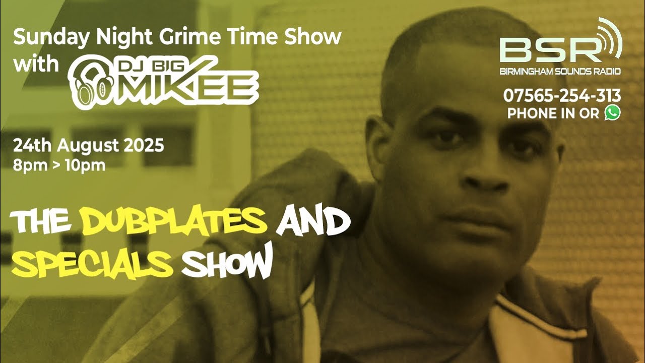Dj Big Mikee - The Dubplate & Specials show (24/08/2025)