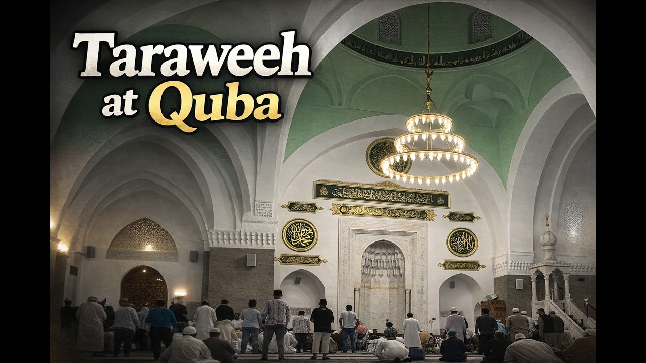 Taraweeh at Masjid Quba | Ramadan Night in Madinah