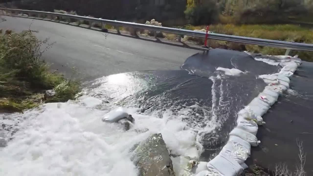 Shoshone Falls Road Closes Again: Unprecedented Water Surge Baffles Officials