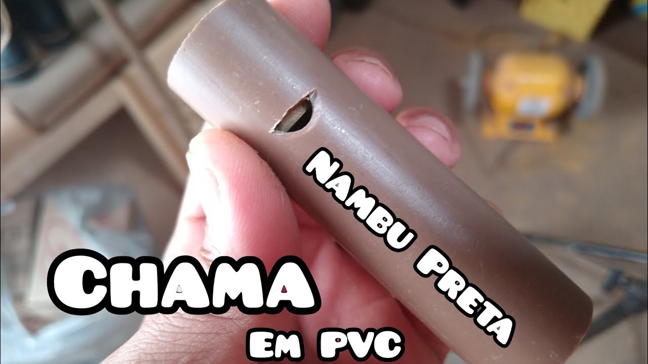 #lambupreta #chama #comofazer COMO FAZER PIO DE LAMBU PRETA EM PVC