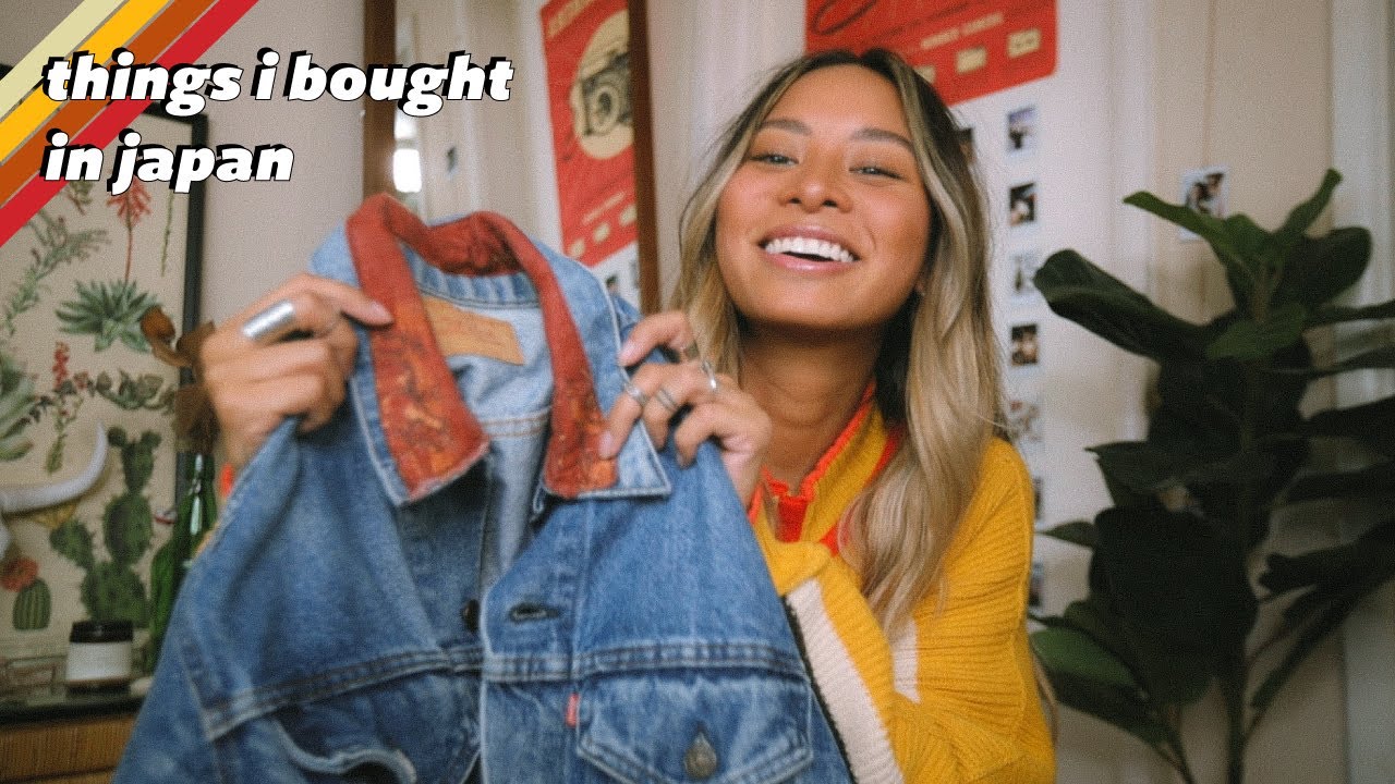 JAPAN HAUL // Thrifted Clothing & Souvenirs I Bought on Vacation
