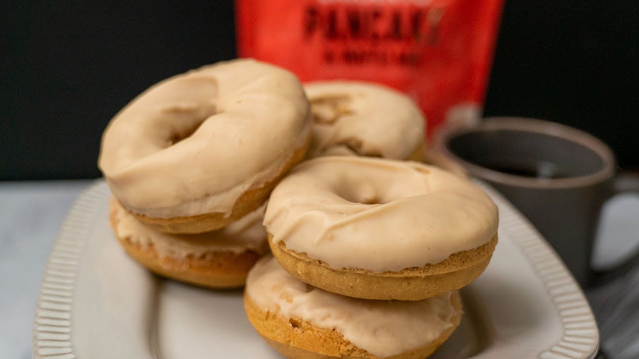 Sugar Free Collagen Donuts (with Maple Glaze)