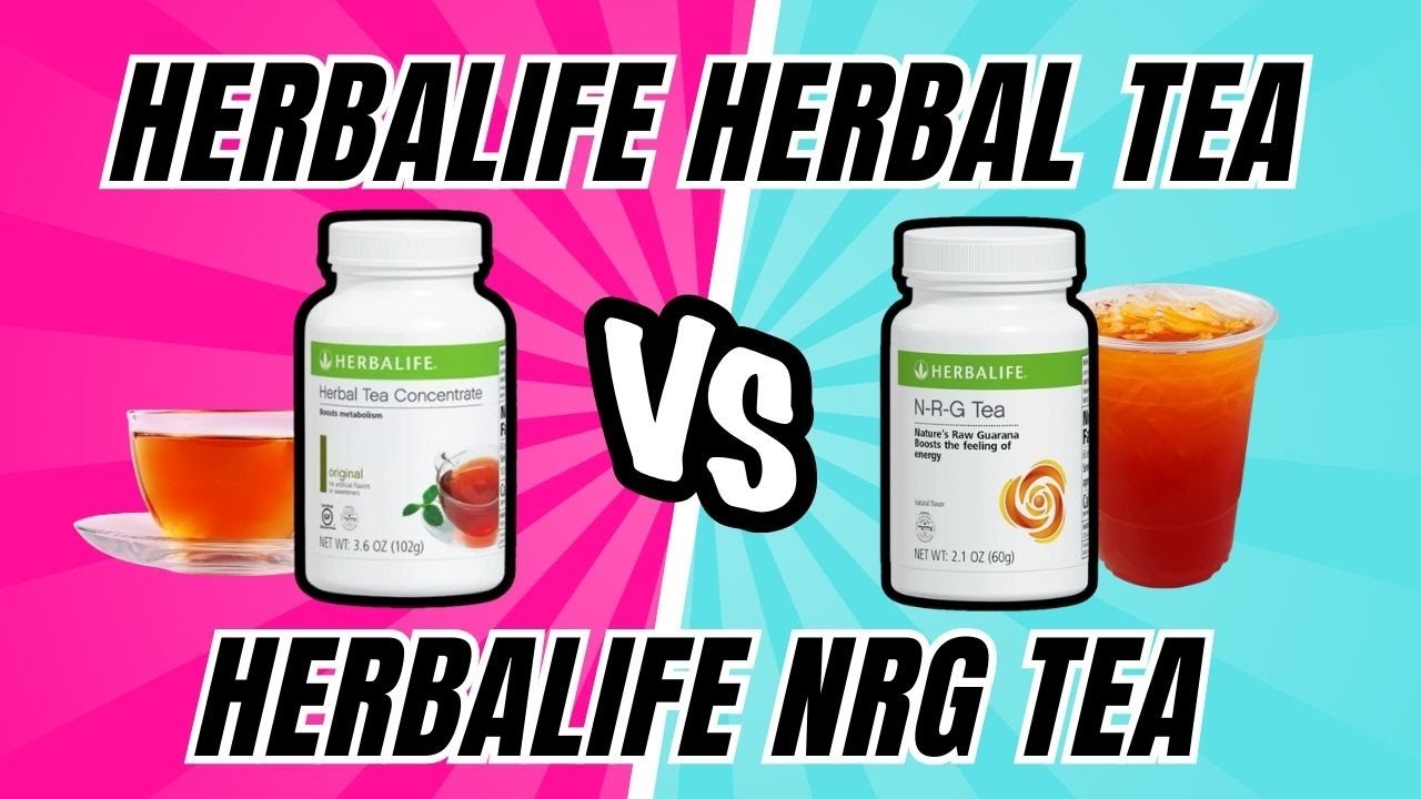 Herbalife Herbal Tea Concentrate Vs NRG Tea: The SHOCKING Differences