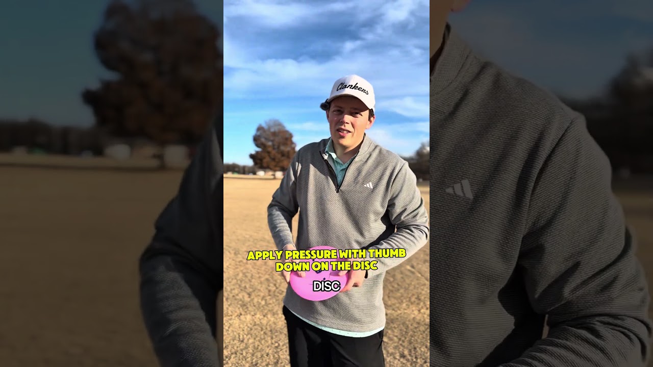 The only grip you need to throw 400 feet in disc golf
