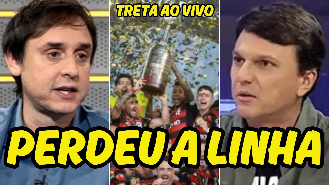 MAURO CEZAR SE IRRITA COM TIRONI E PERDE A PACIÊNCIA AO VIVO SOBRE O FLAMENGO
