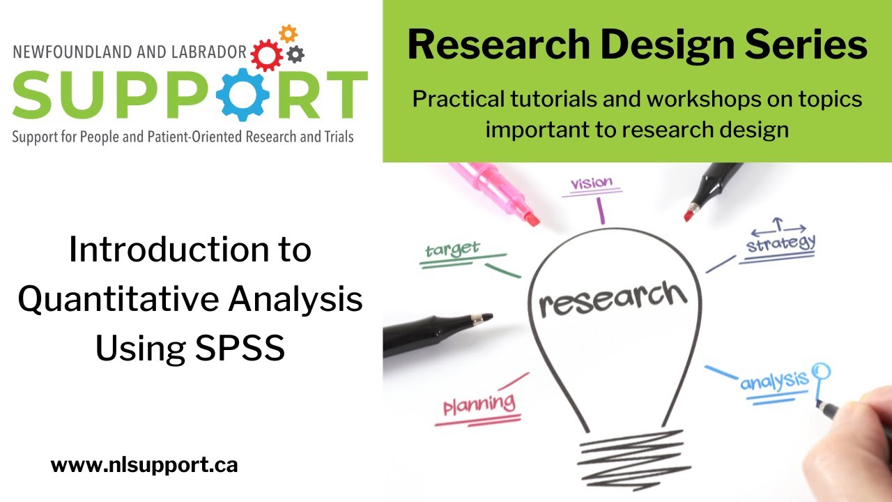Introduction to Quantitative Analysis Using SPSS