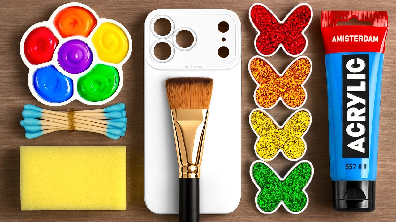 WARNING: 1 HOUR Satisfying Painting Ideas with iPhone!