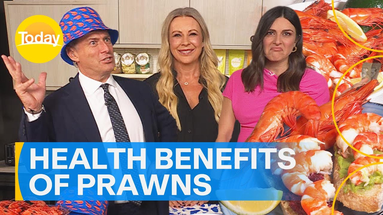 Health benefits of prawns could actually be the key to hitting your protein | Today Show Australia